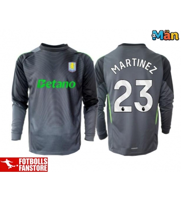 Aston Villa Emiliano Martinez #23 Målvakt Hemmatröja 2025-26 Långärmad